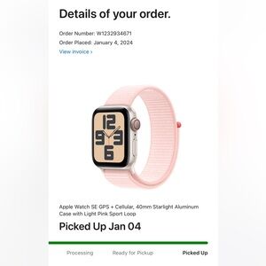 Apple Watch - gently used